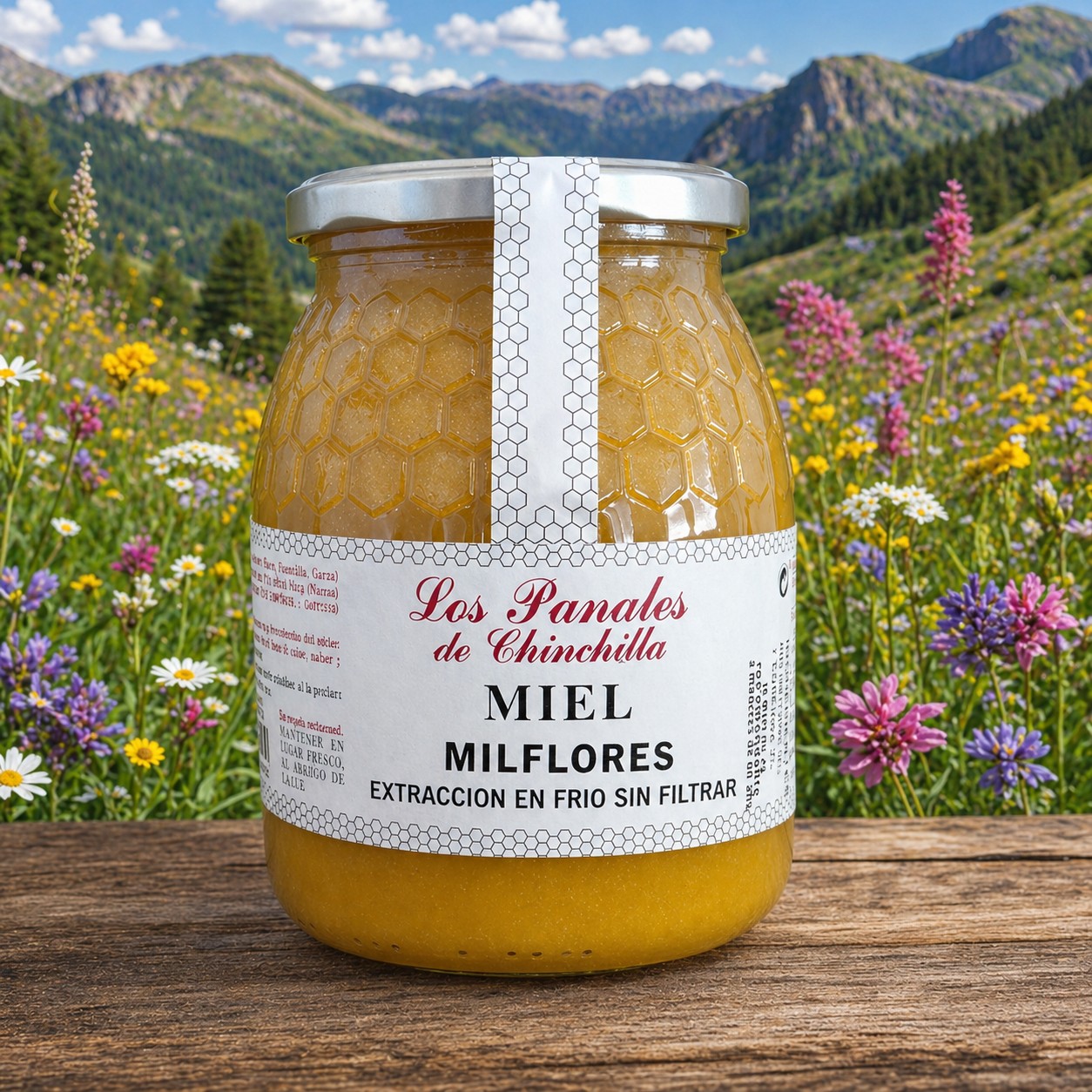 Miel de milflores SIN FILTRAR