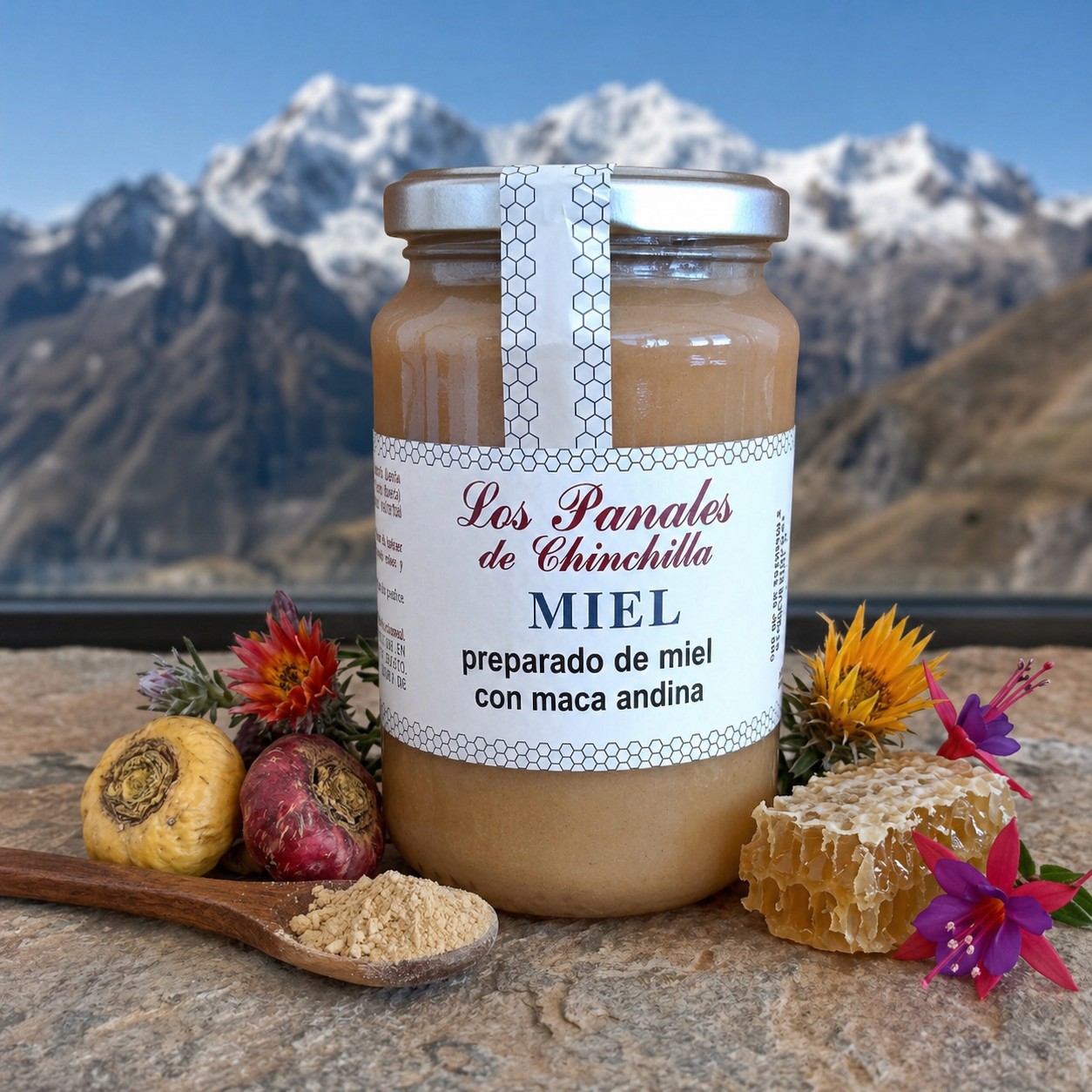 miel con maca