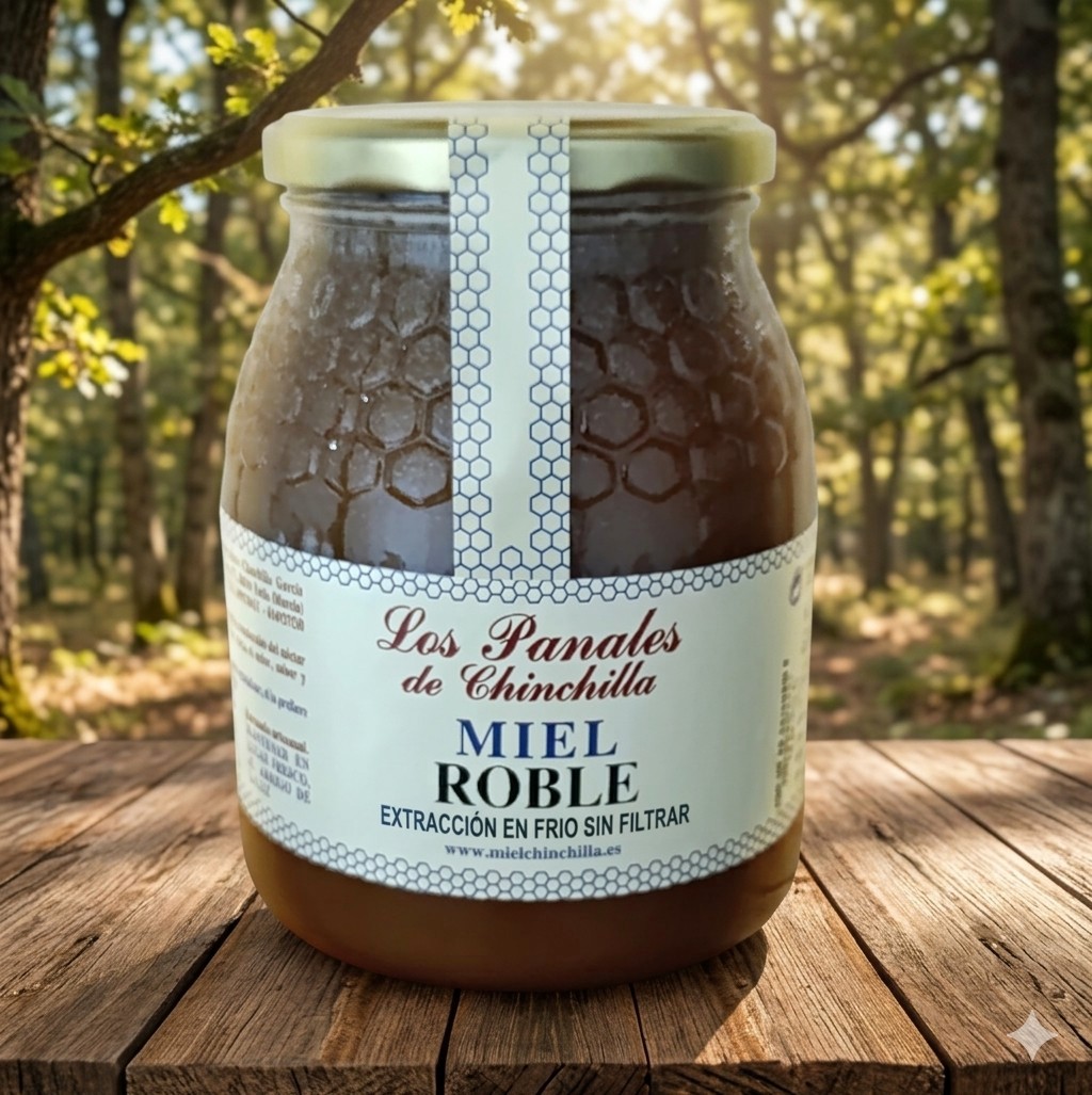 Miel de roble SIN FILTRAR