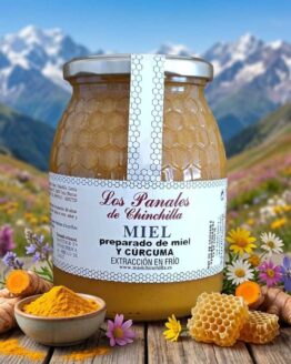Preparado de miel y cúrcuma