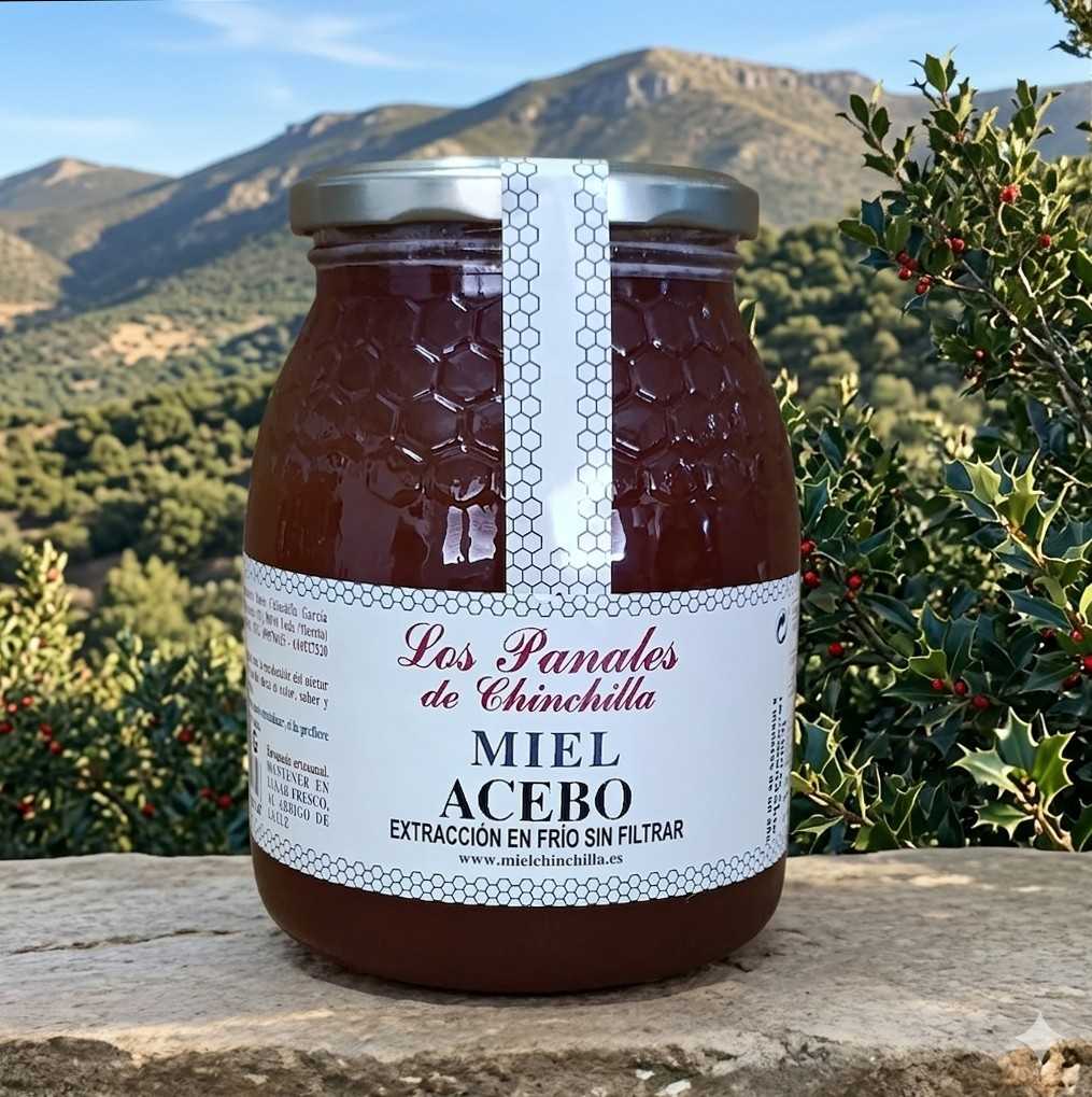 Miel de acebo SIN FILTRAR