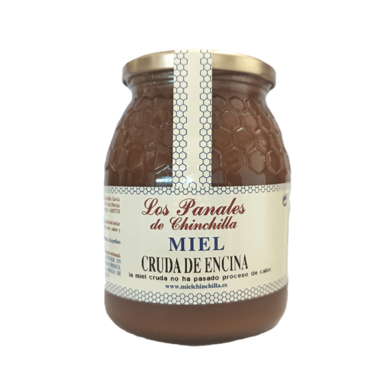 miel cruda de encina